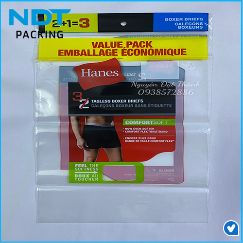 Túi Zipper Quần Áo